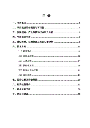 某某天然气加气母站工程项目申请报告评估报告1.docx