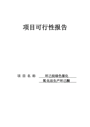 某绿化项目可行性报告.docx