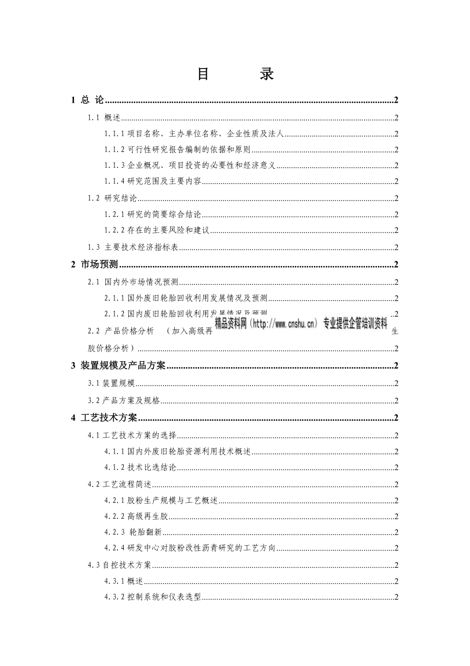 某公司项目可行性研究报告的编制.docx_第3页