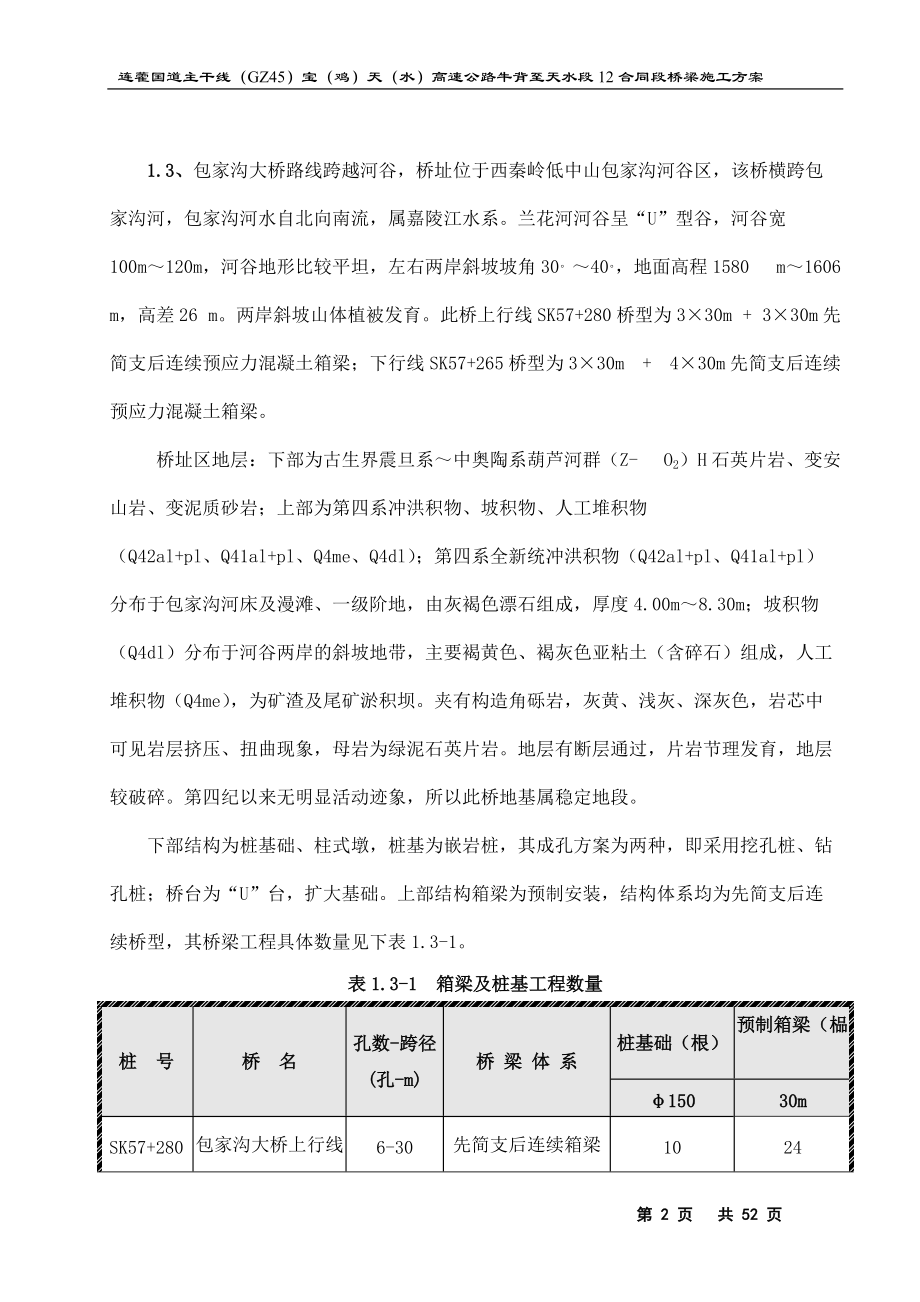 宝天高速12标桥梁施工组织设计(小箱梁).docx_第2页