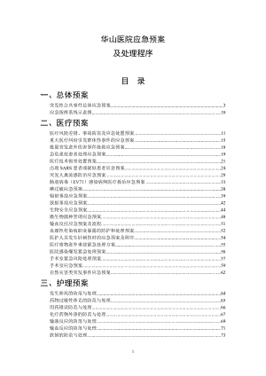 医院应急预案及处理程序教材.docx