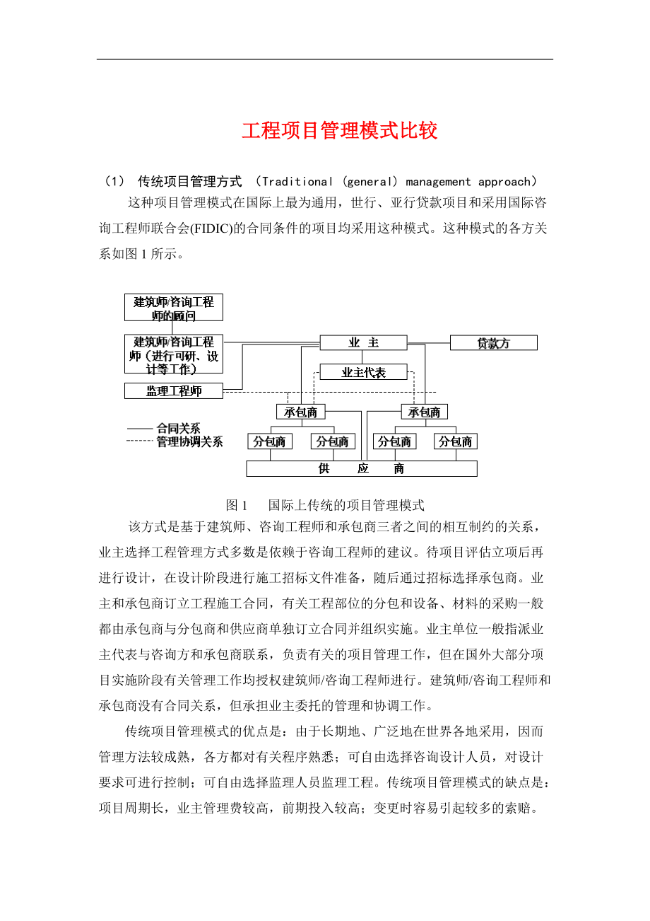 工程项目管理模式.docx_第1页