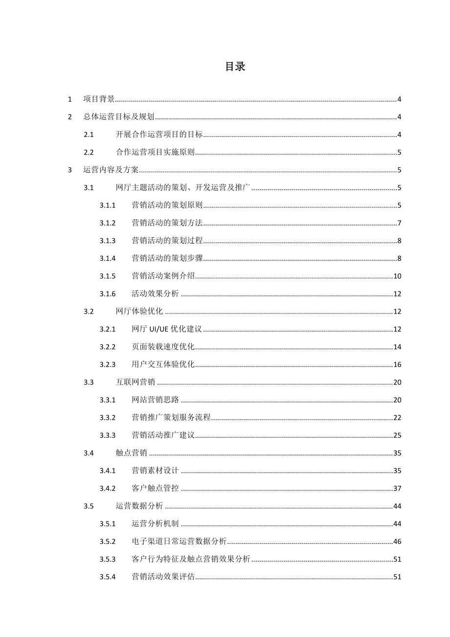 某公司网上营业厅整站合作运营项目合作运营方案.docx_第2页