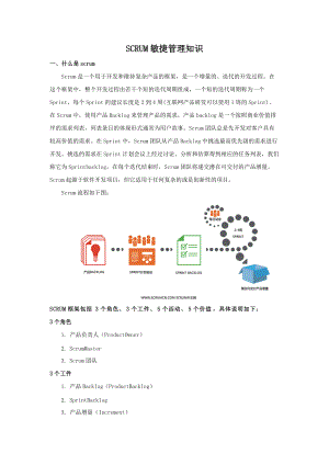 Scrum敏捷项目管理知识(DOC30页).doc