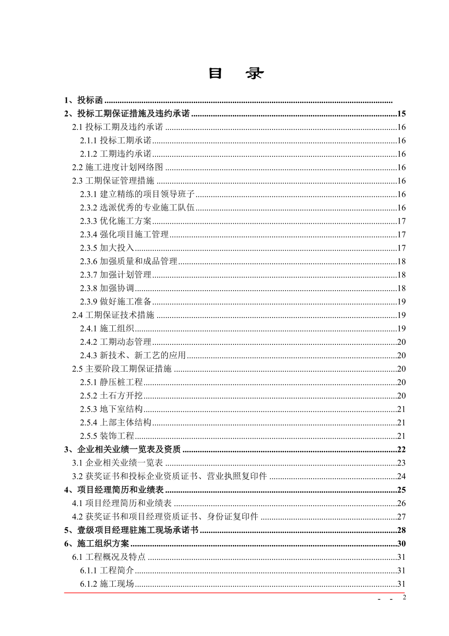 【施工组织方案】某工程技术标书.docx_第2页