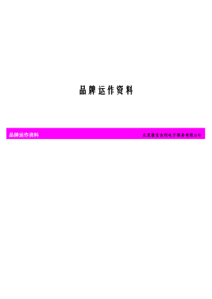 品牌运作参考资料(doc 147页)5.docx