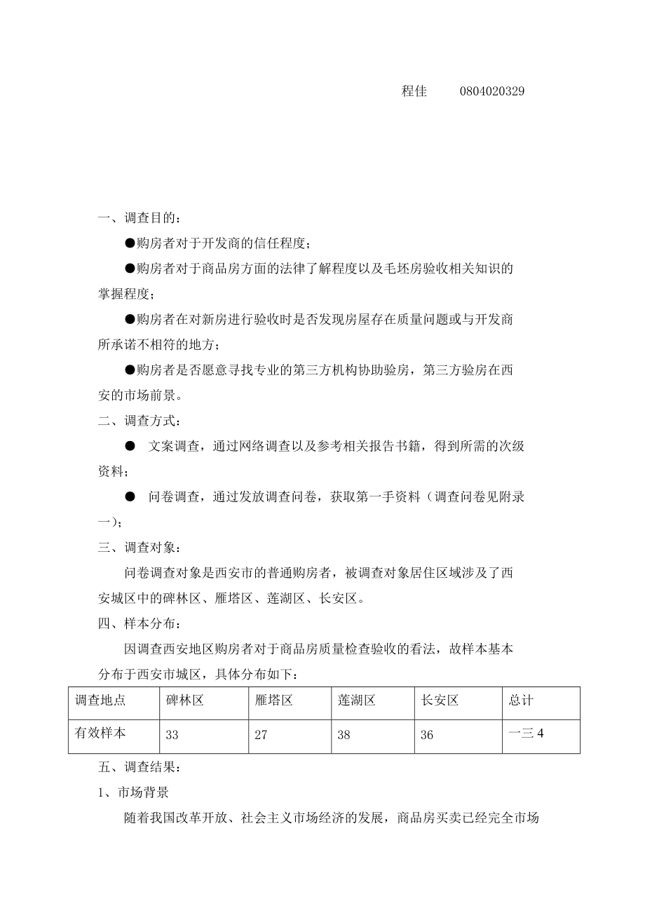 商品房质量检查验收市场调查分析报告.docx_第2页