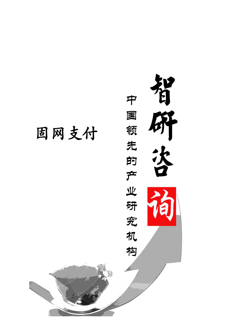 固网支付市场深度调查与产业竞争现状报告.docx_第1页