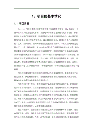 某网站商业计划书设计内容.docx