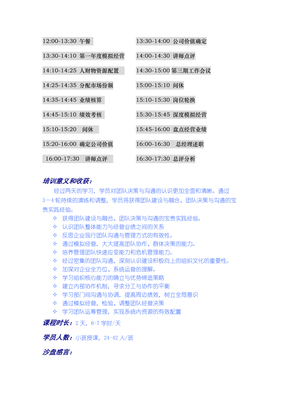 众志成城：高效团队沙盘模拟演练.docx_第3页