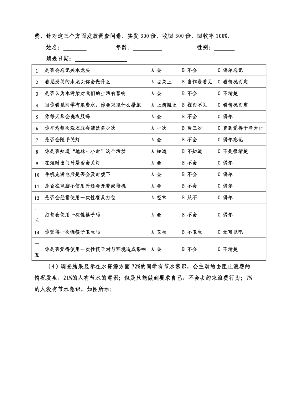 针对校园资源浪费的调查报告.docx_第2页