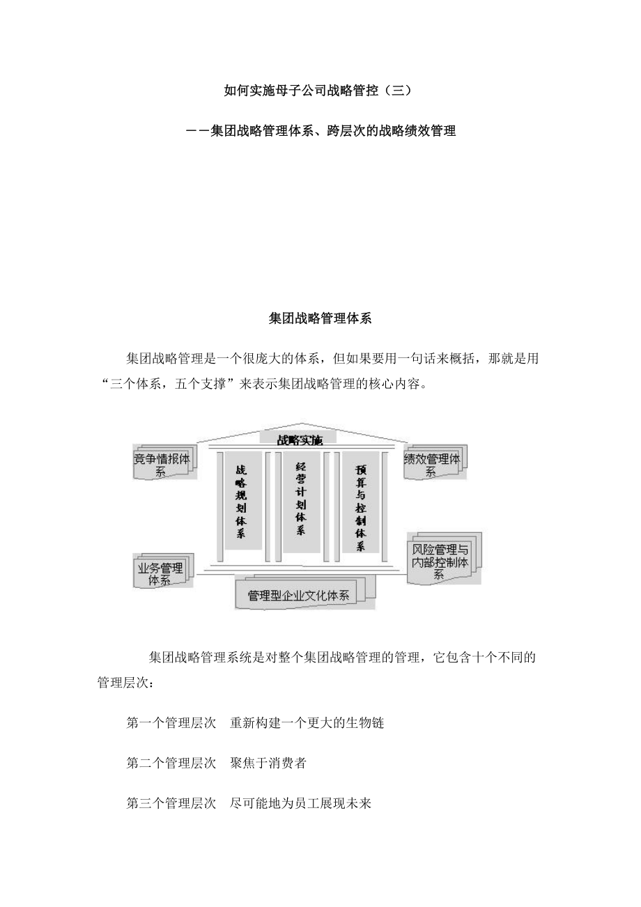 集团公司战略管控和实施.docx_第1页