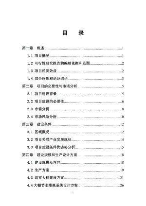 扶贫大棚蔬菜示范种植基地项目可行性研究报告.docx