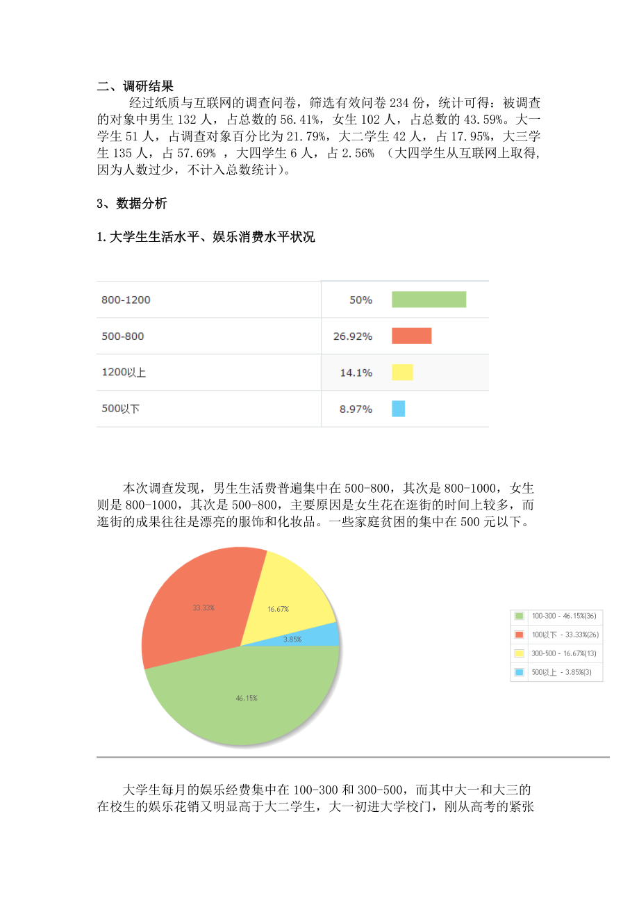 大学生娱乐消费习惯的调查计划书.docx_第3页