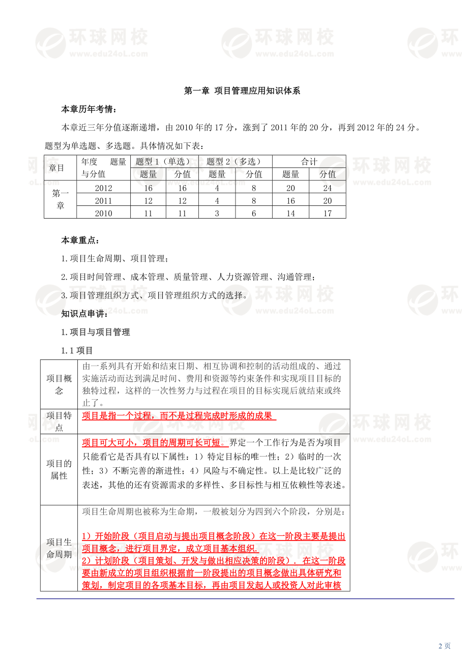 招标师项目管理与招标采购(XXXX新版).docx_第2页