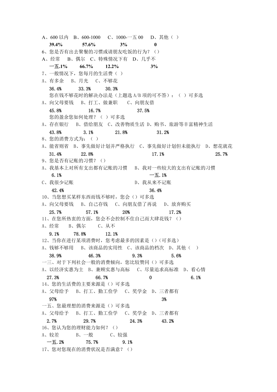 当代大学生消费观的调查报告.docx_第2页