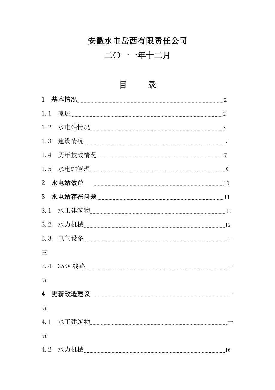 关于某水电站现状调查分析报告.docx_第2页