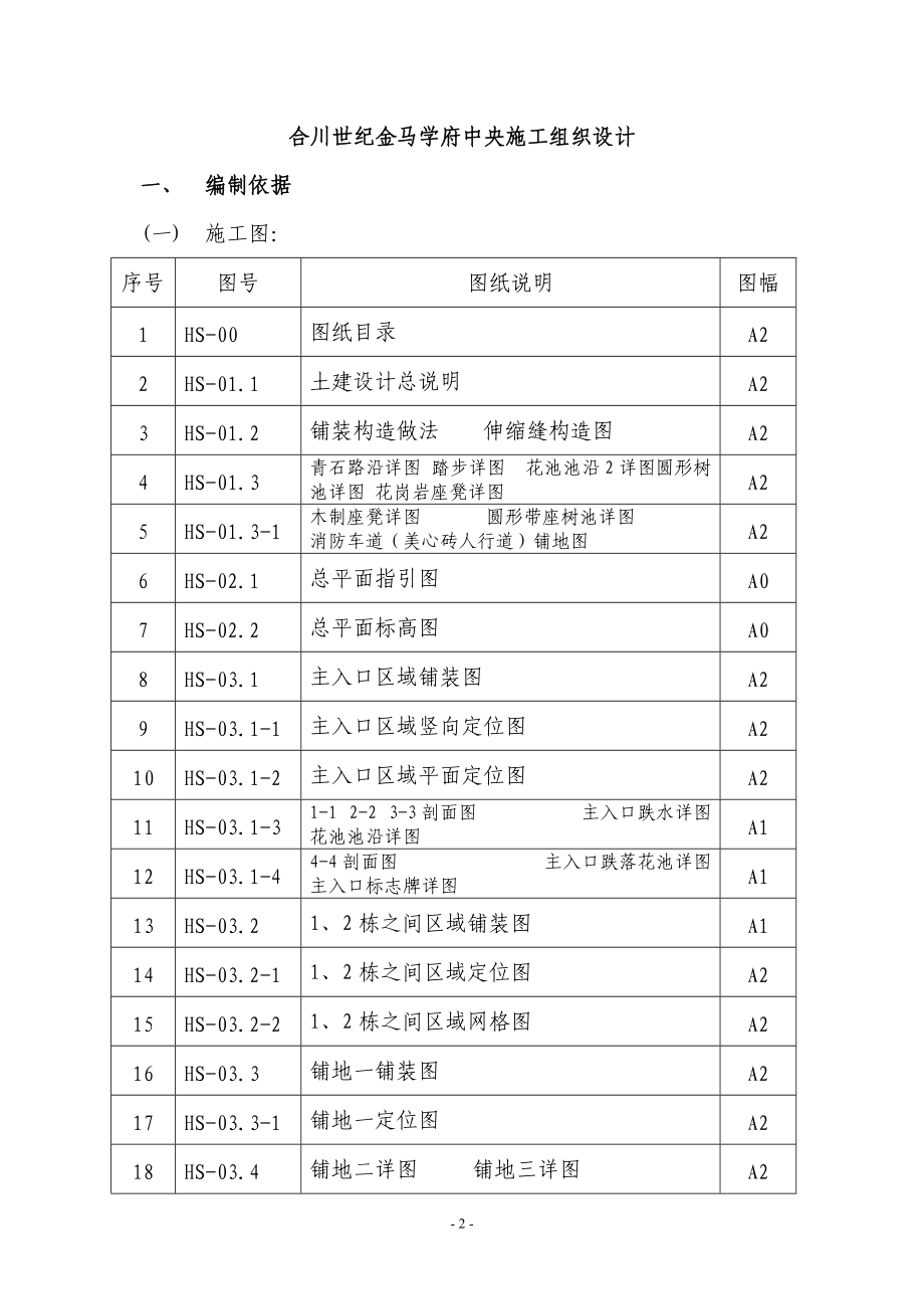 合川世纪金马学府中央施工组织设计(1)000.docx_第2页