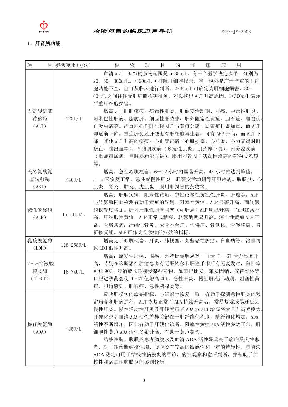 常用检验科项目临床意义及参考值范围.docx_第3页