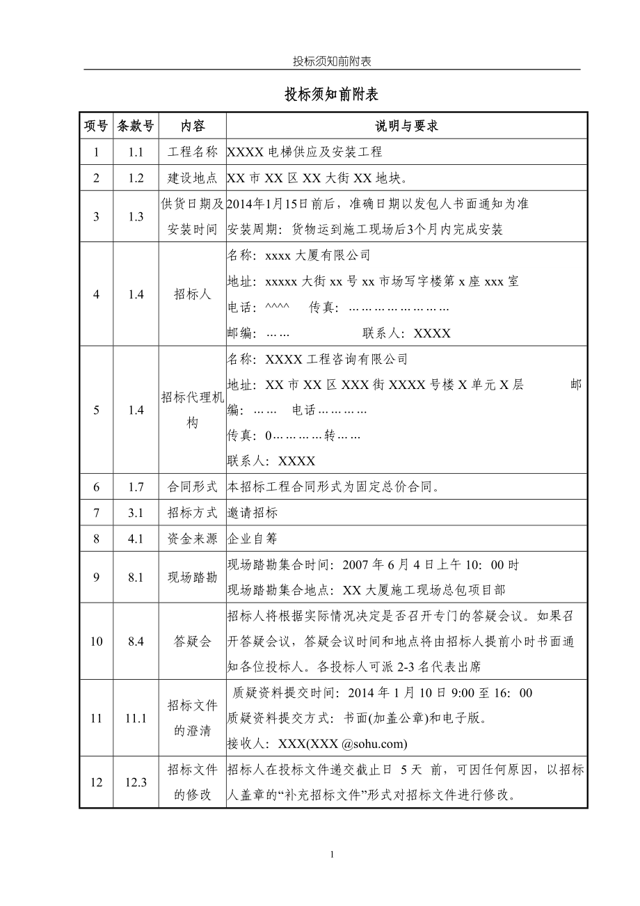 大厦的电梯招标文件范本.docx_第3页