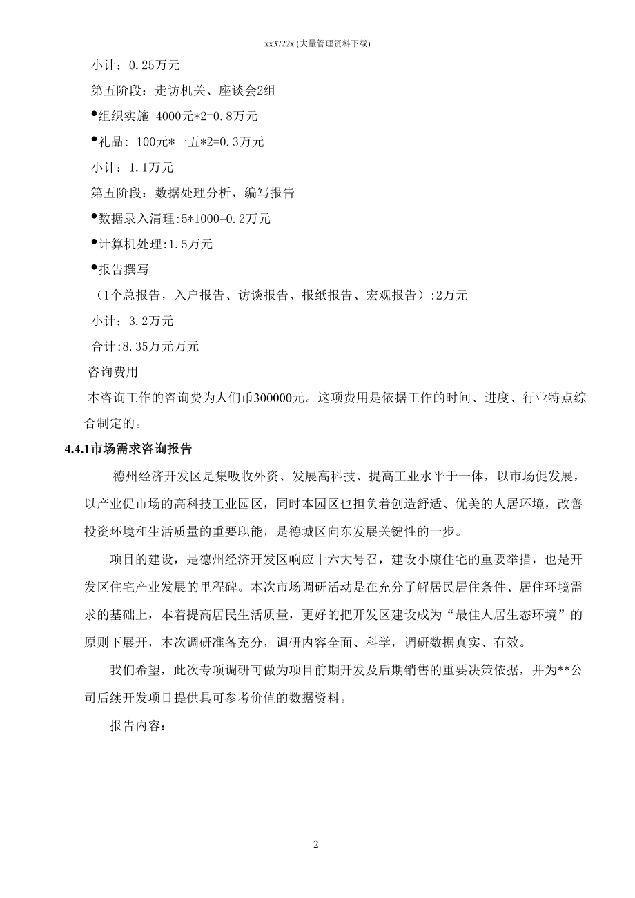 经典房地产市场调查报告全案.docx_第2页