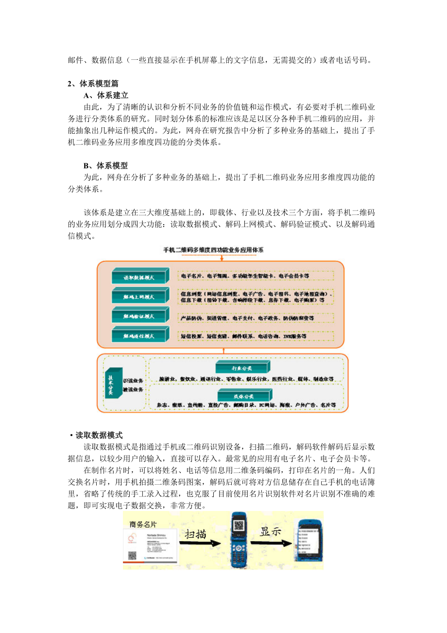 手机二维码业务应用体系与商业模式分析.docx_第2页