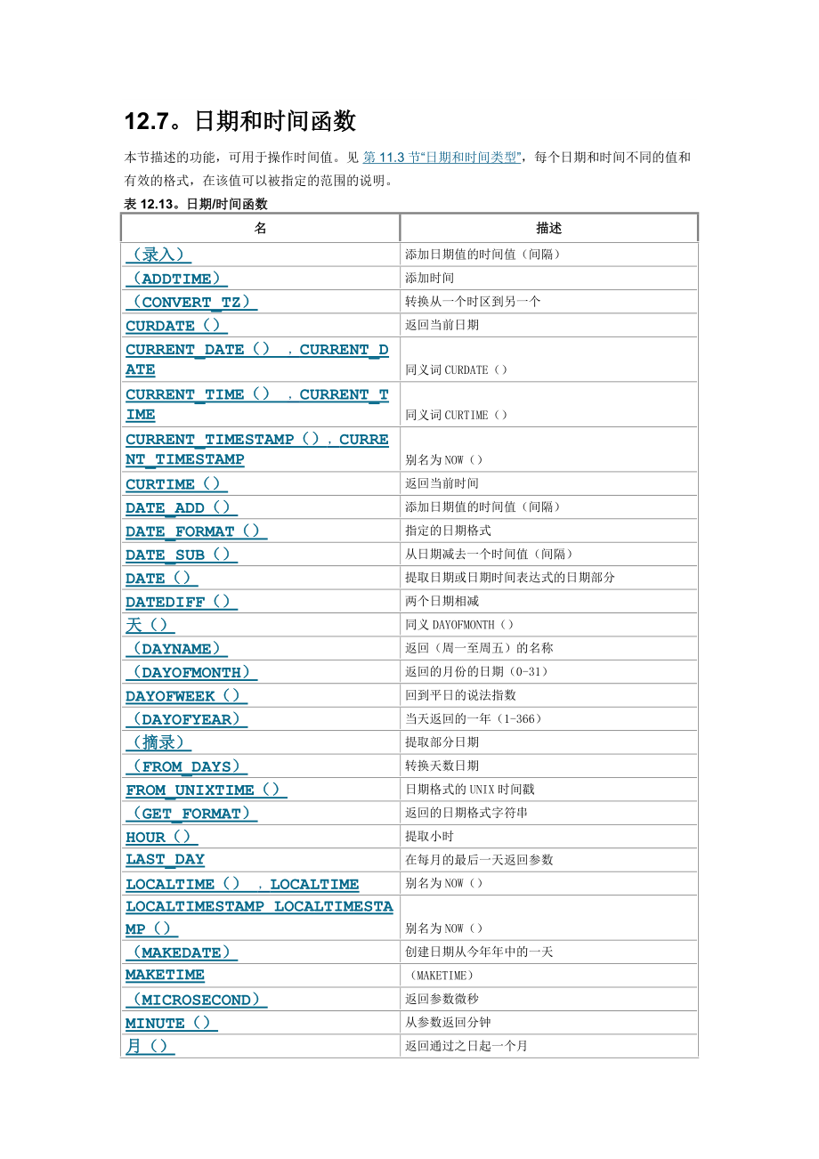 mysqlAPI--日期和时间函数.docx_第1页