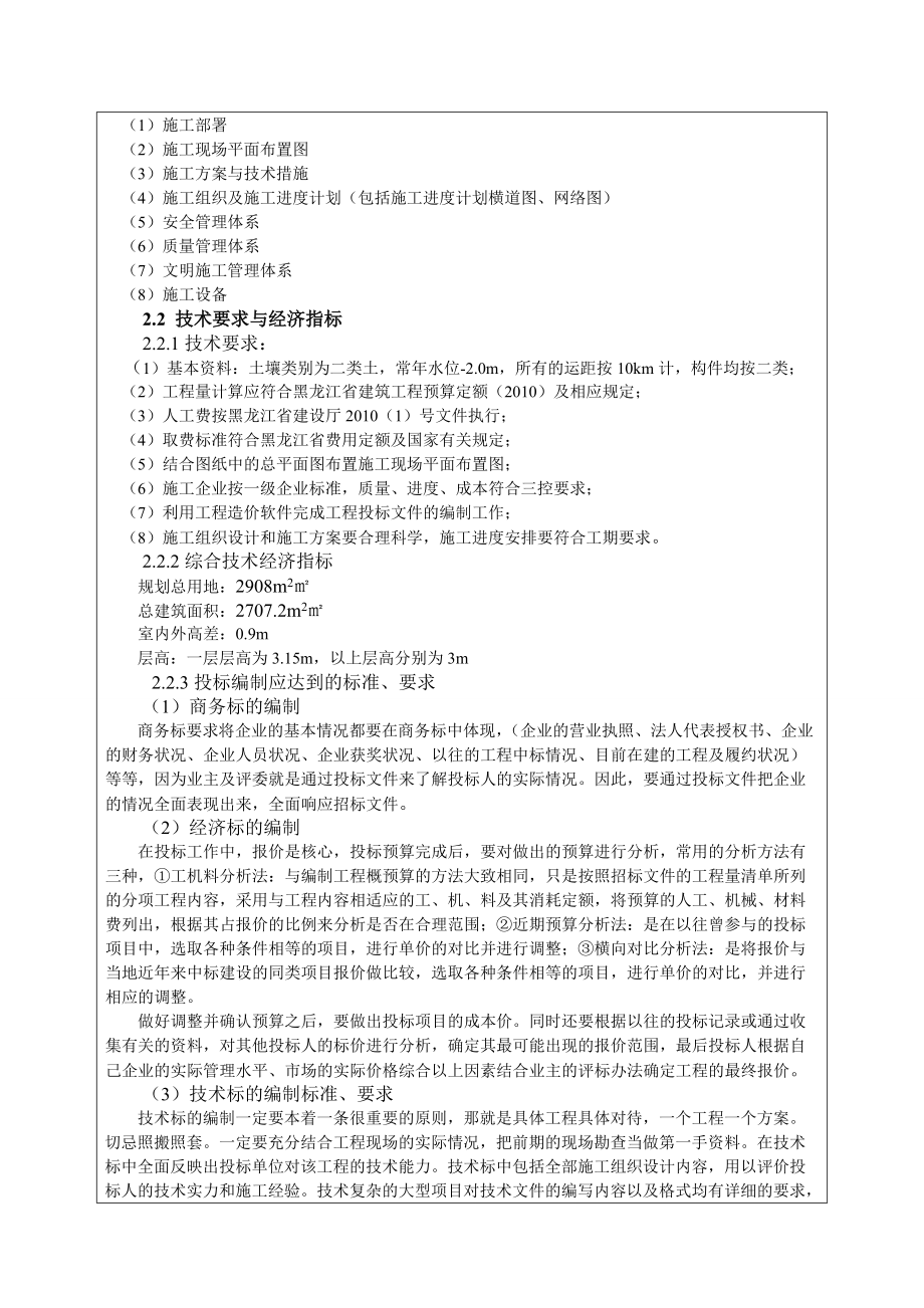 哈尔滨群利汇锦香槟9号住宅楼投标文件编制.docx_第3页