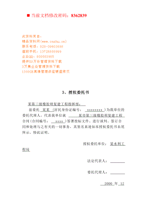 企业项目施工投标文件.docx