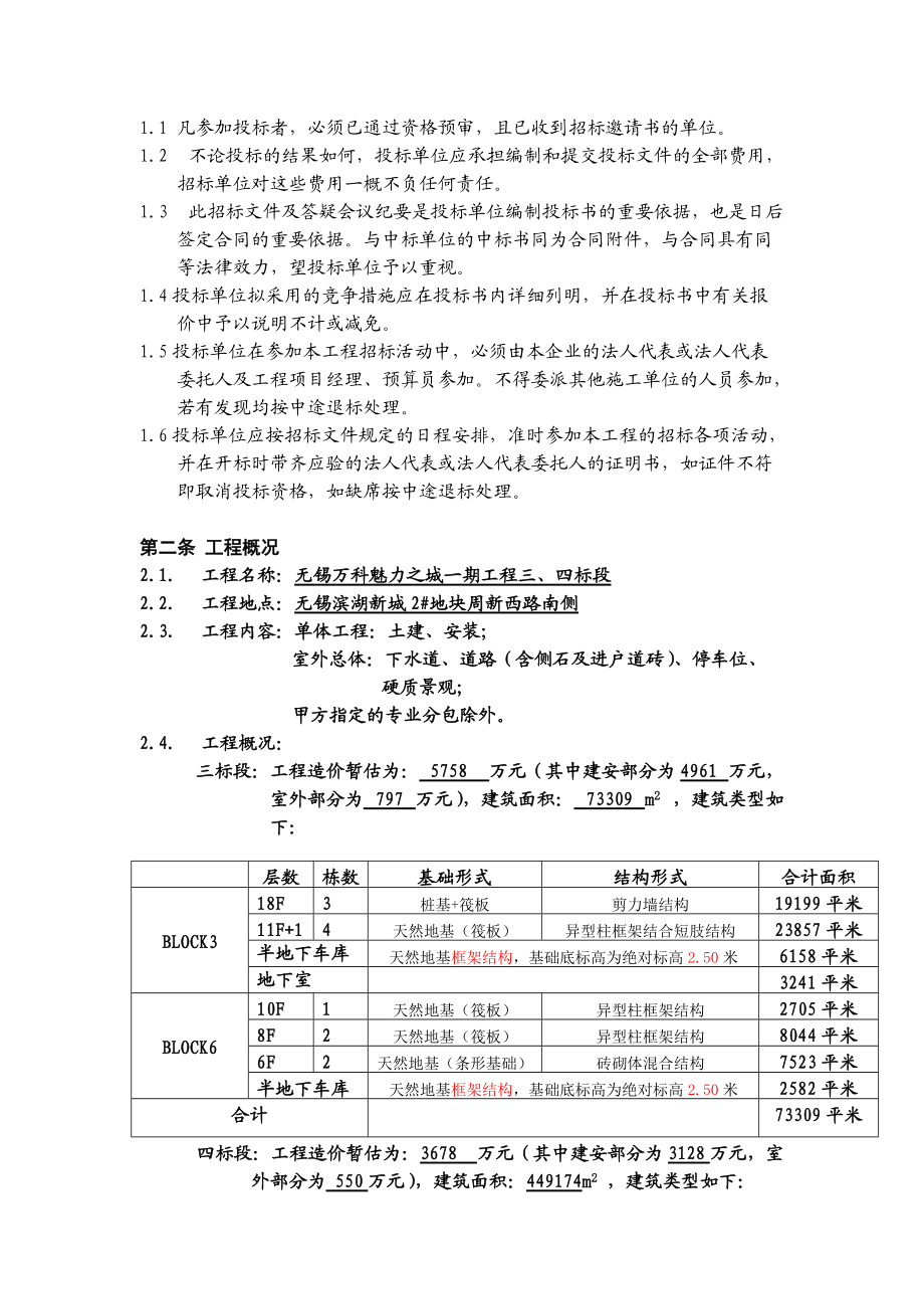 某建筑施工招标文件草稿（DOC58页）.docx_第2页