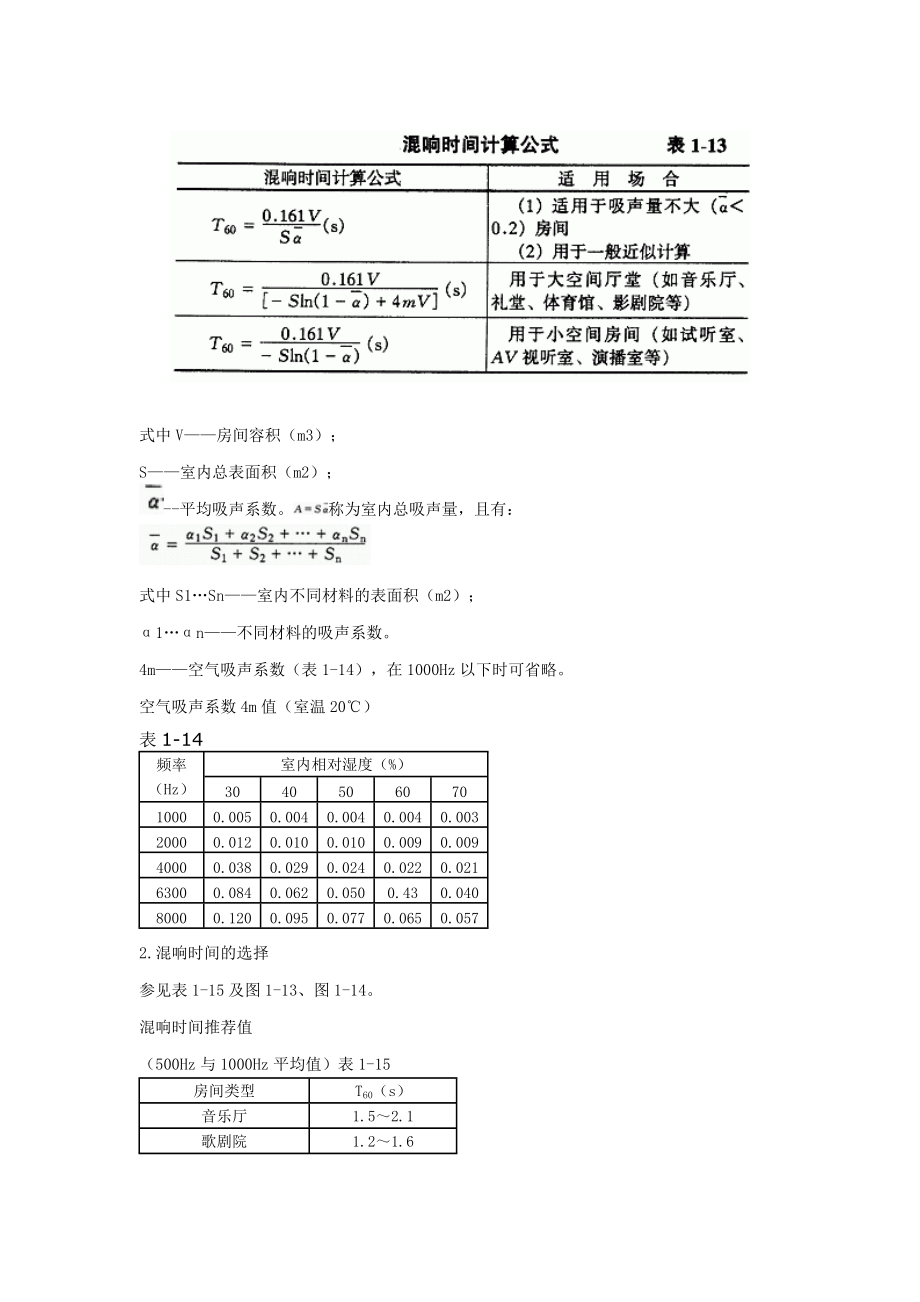 音质设计与混响时间、声压级的计算.docx_第3页