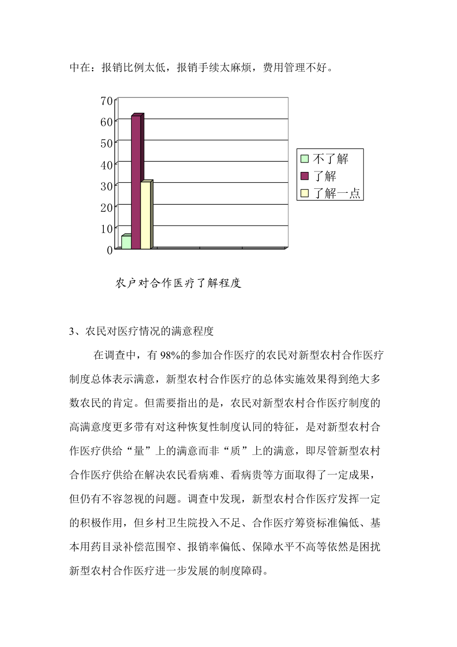 针对新农合的调查报告.docx_第3页