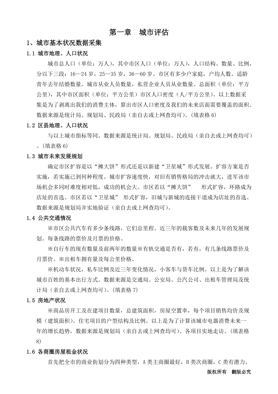 零售企业开店选址必备手册.docx_第1页