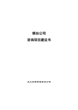 某咨询为某公司做的项目咨询.docx