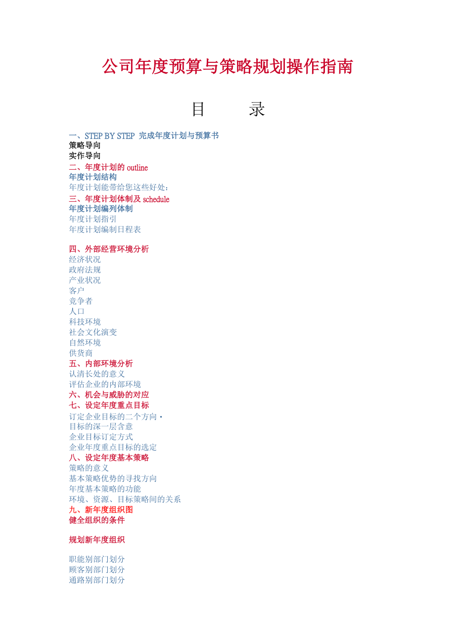 某公司年度预算与策略规划操作指南.docx_第1页