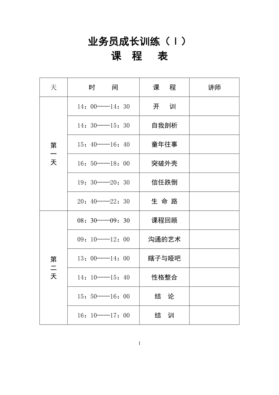 某公司业务管理及员工管理训练手册.docx_第2页