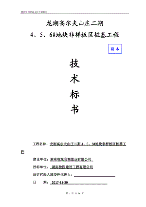 旋挖成孔灌注桩施工方案1(技术标书).docx