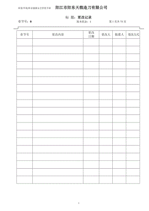 某公司质量环境职业健康安全管理手册(DOC 75页).docx