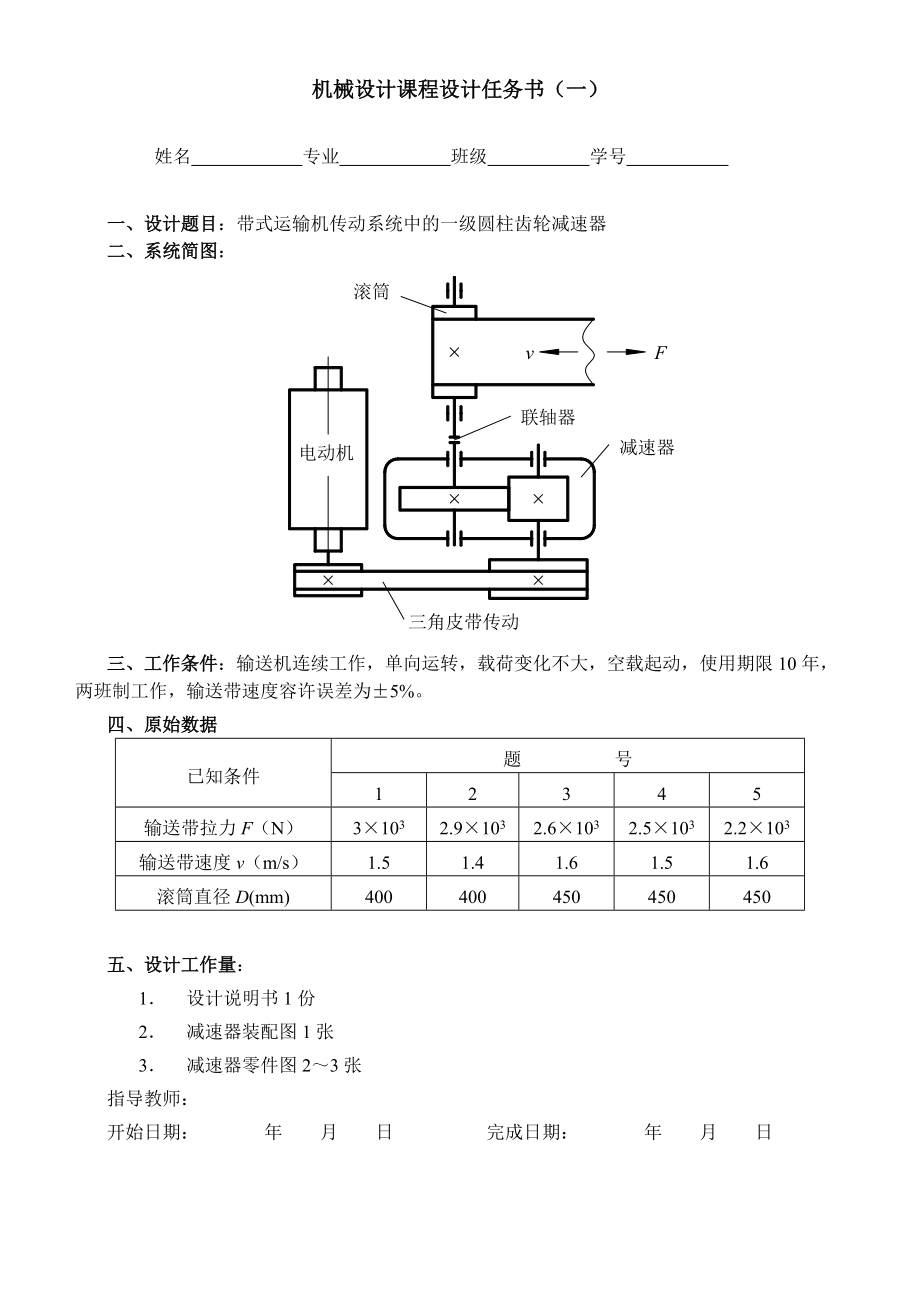 XXXX汽车课程设计任务书.docx_第1页