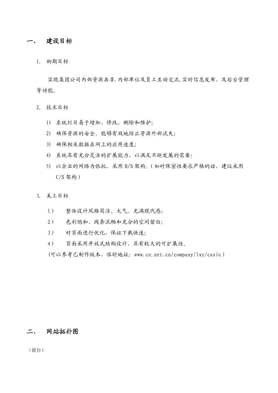 某着名咨询公司-航天科工-集团网站建设方案.docx_第2页