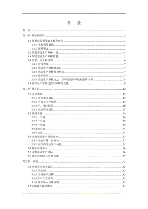 06XX文化用品有限公司清洁审核报告.docx