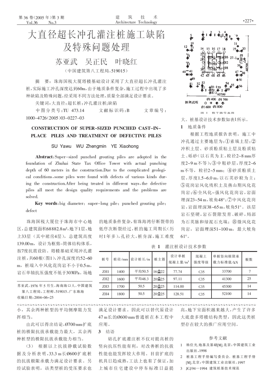 钻孔扩底灌注桩的抗拔试验分析与应用(摘录自《建筑技术》05年3期第225-227.docx_第3页