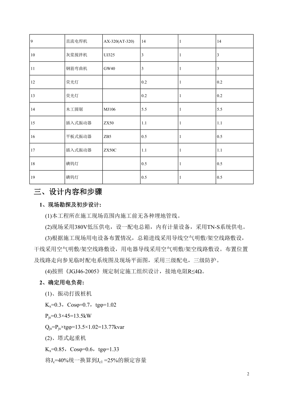 施工现场临时用电组织设计圣惠嘉园二期.docx_第2页