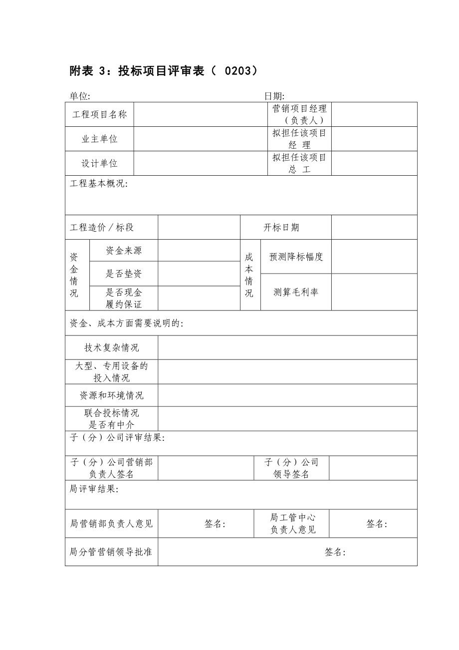 精细化管理手册附表大全.docx_第3页