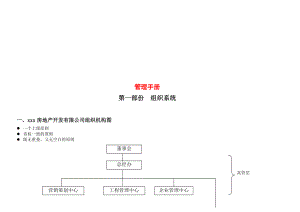 房地产开发有限公司管理手册.docx