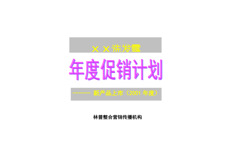 某洗发露产品年度促销计划.docx_第1页