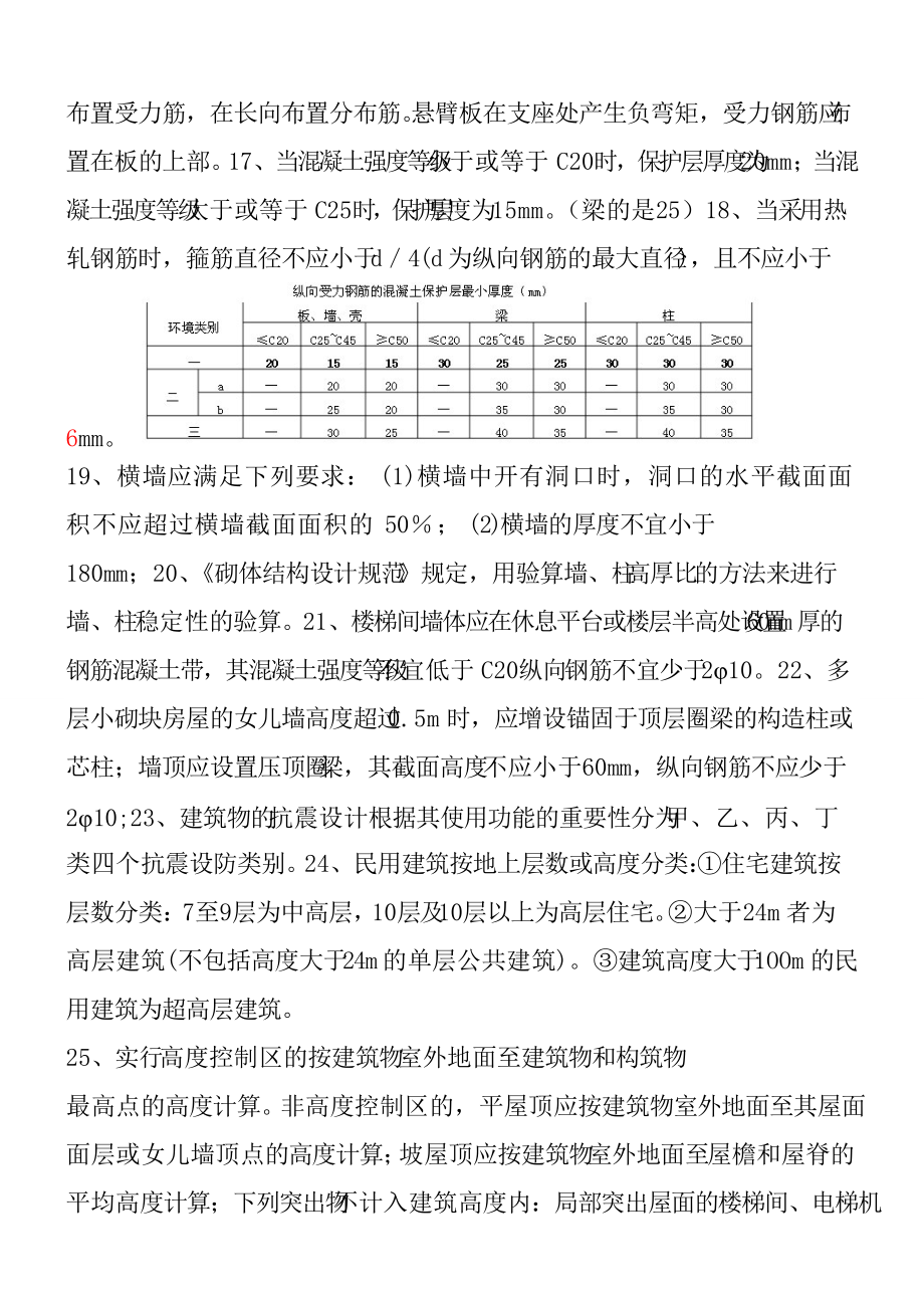 X年二级建造师《建筑管理与实务》重点摘要.docx_第3页