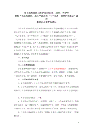 XXXX年暑期社会实践-成都信息工程学院.docx