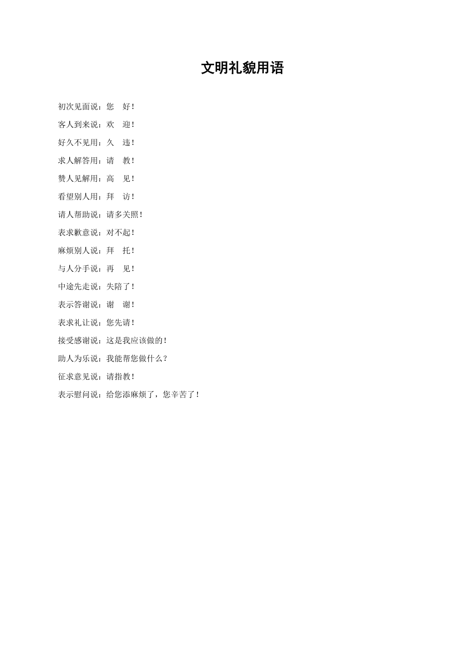 长沙市某某物业管理有限公司员工手册.doc_第3页