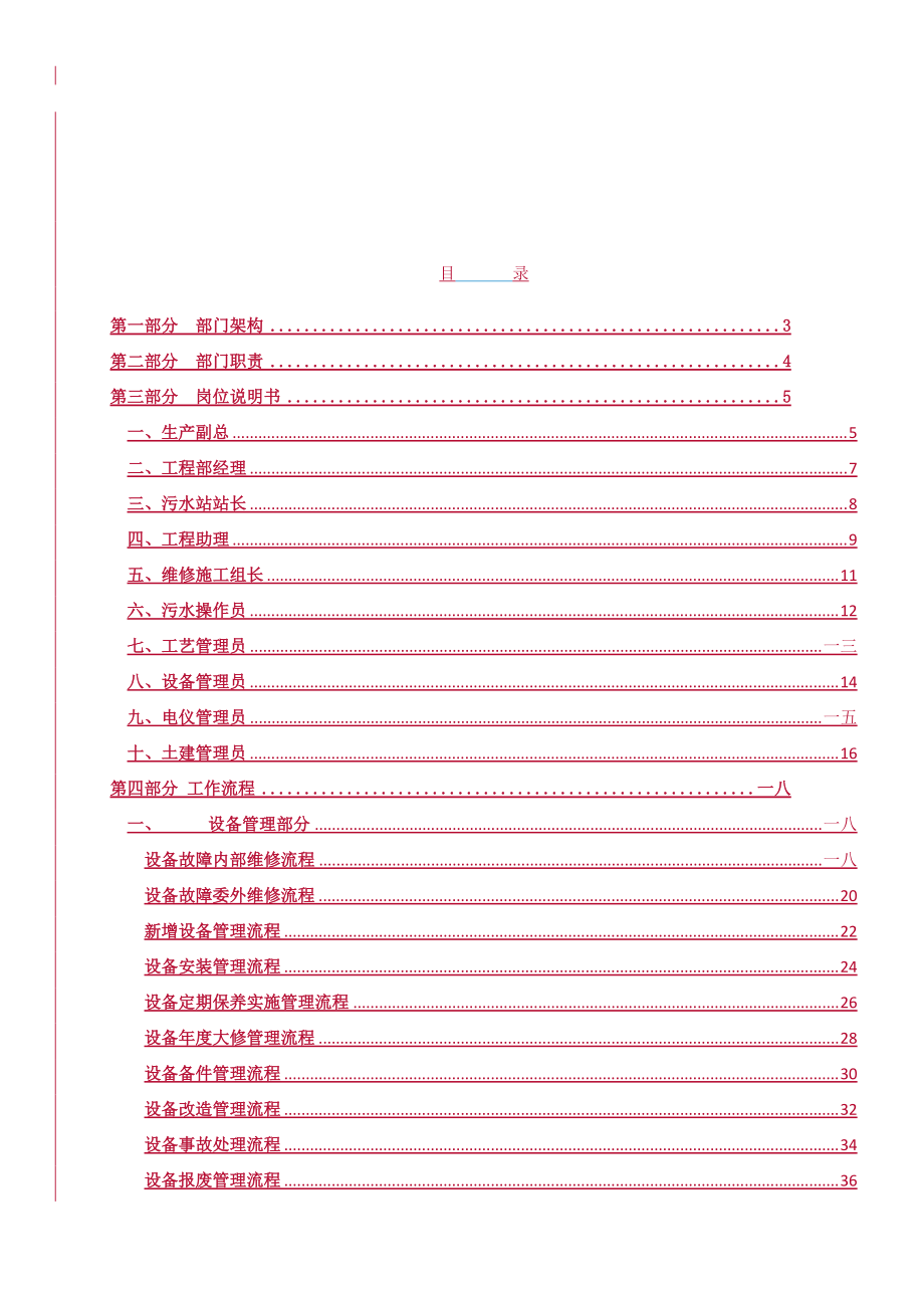 某公司工程部工作标准化手册.docx_第1页